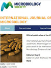INTERNATIONAL JOURNAL OF SYSTEMATIC AND EVOLUTIONARY MICROBIOLOGY雜志封面